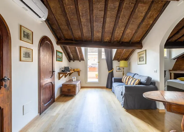 Attico Con Terrazza Privata Silenzioso Casa Mem Apartamento Roma