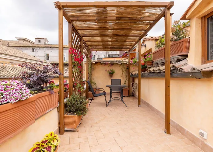 Apartamento Attico Con Terrazza Privata Silenzioso Casa Mem *